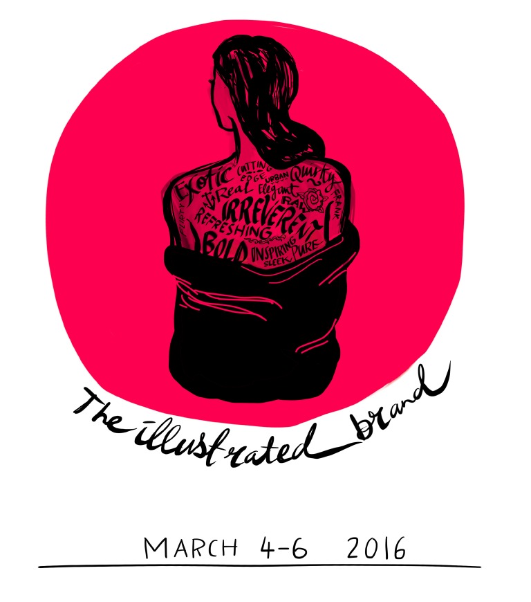 The Illustrated Brand March 4-6 Inner Circle retreat Los Angeles, CA Artist:  Sarah Steenland